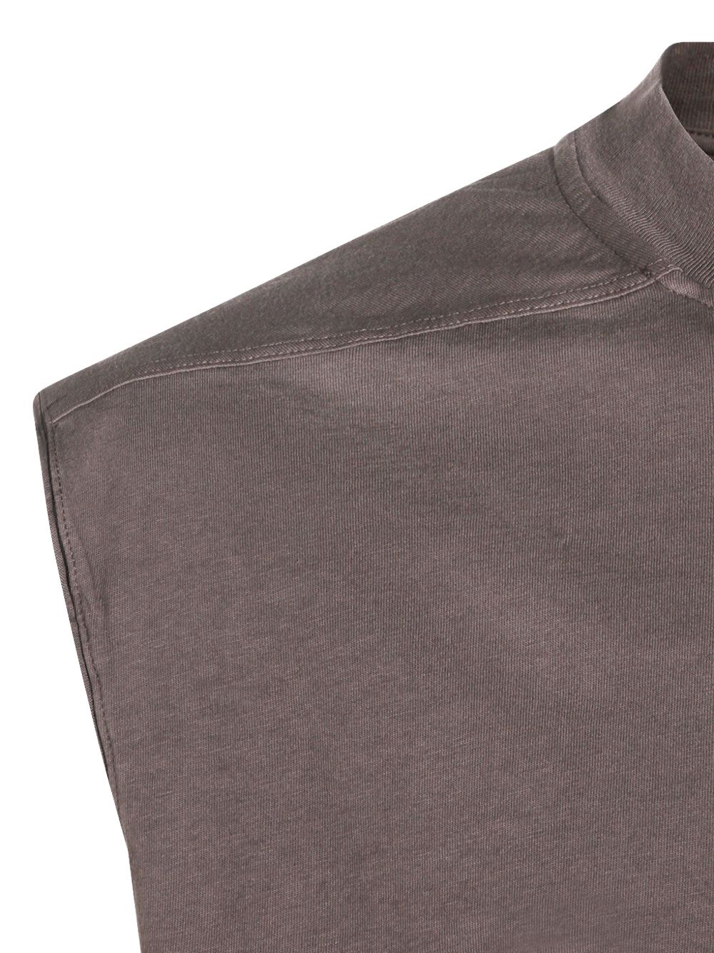 Canotta senza maniche in marrone Rick owens drkshdw - uomo 