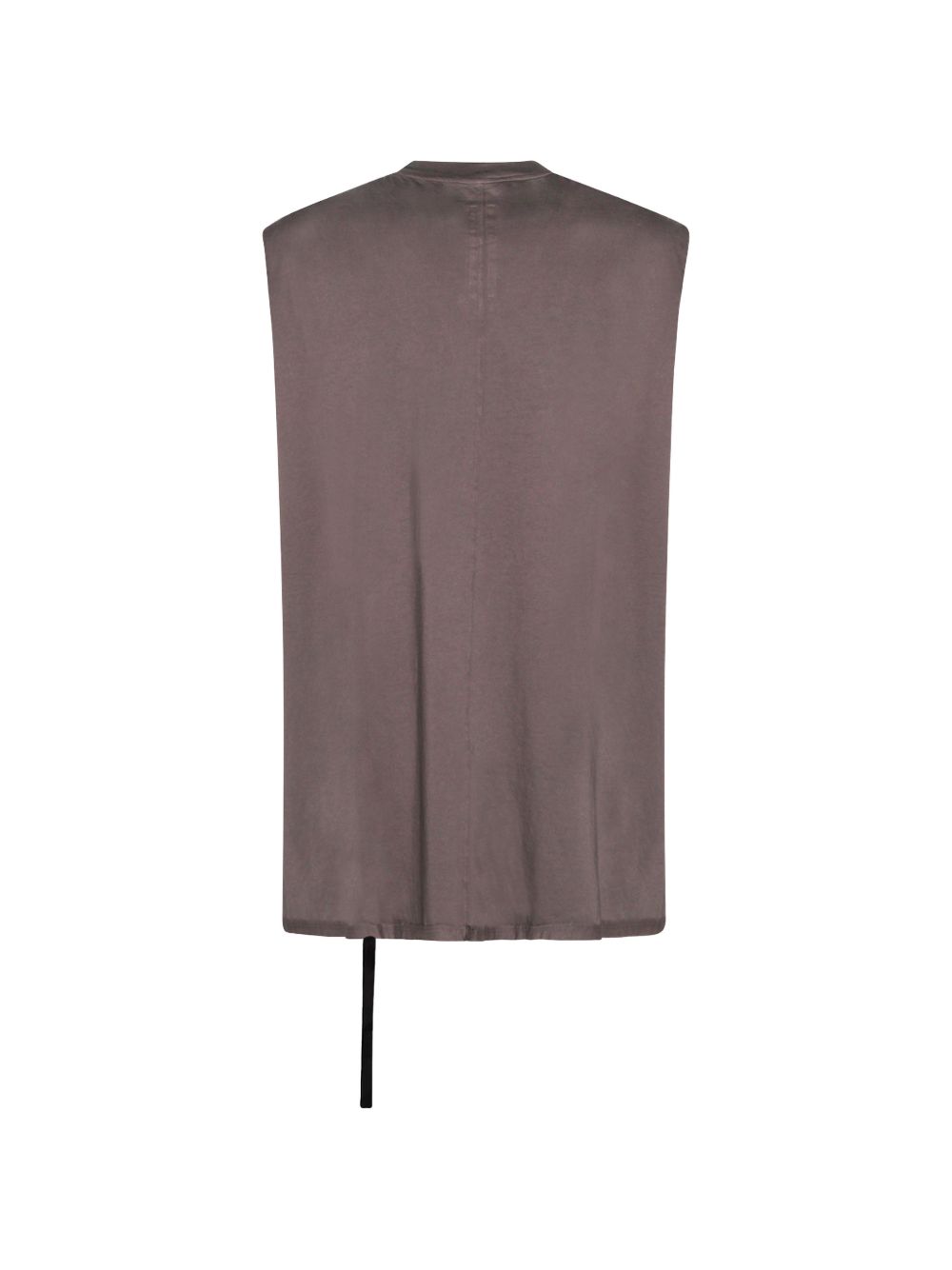 Canotta senza maniche in marrone Rick owens drkshdw - uomo 