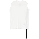 T-shirt Tarp in bianco Rick owens drkshdw - uomo 