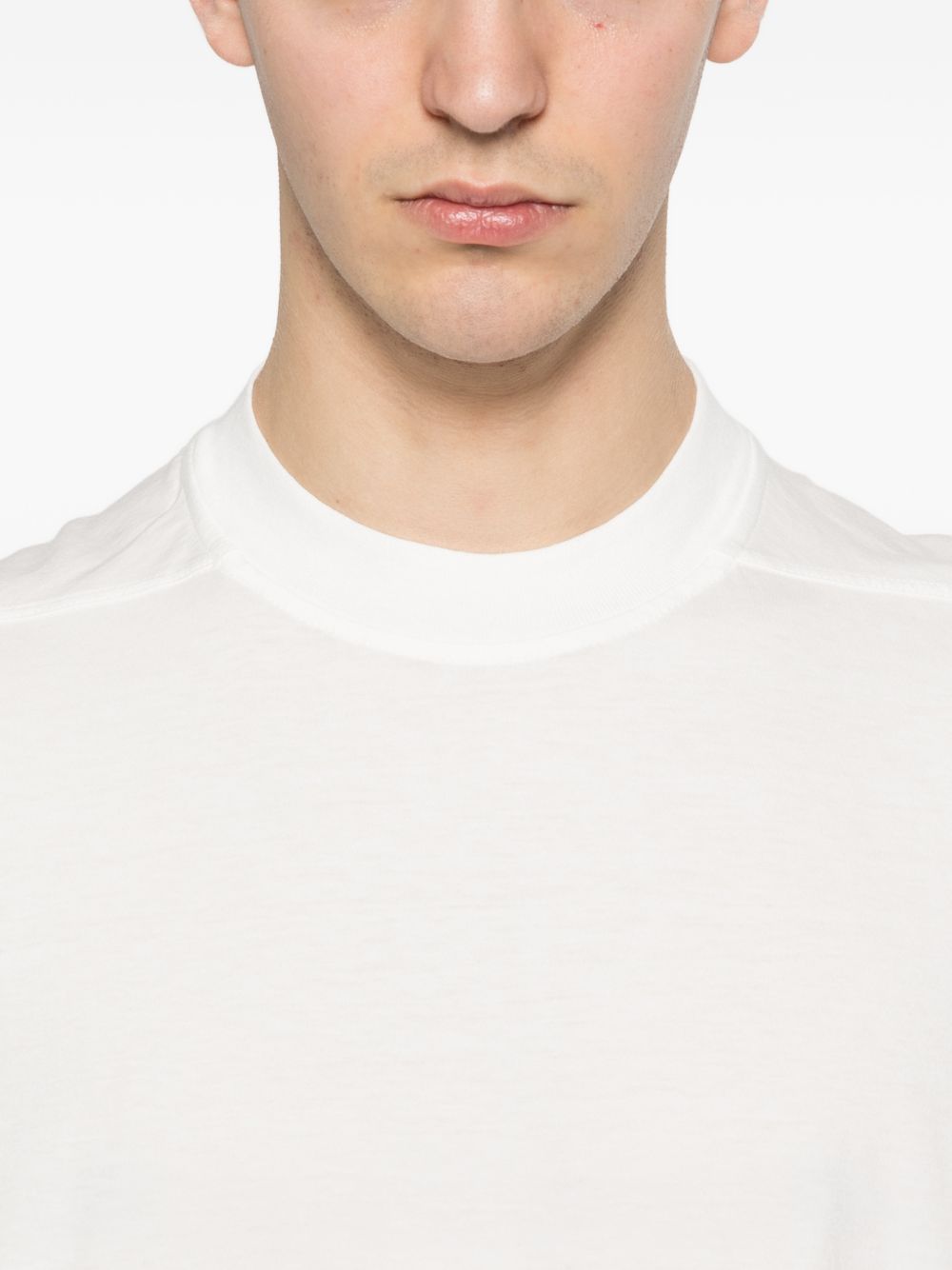 T-shirt Tarp in bianco Rick owens drkshdw - uomo 