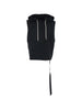Men's Rick Owens DRKSHDW Black Hooded Vest