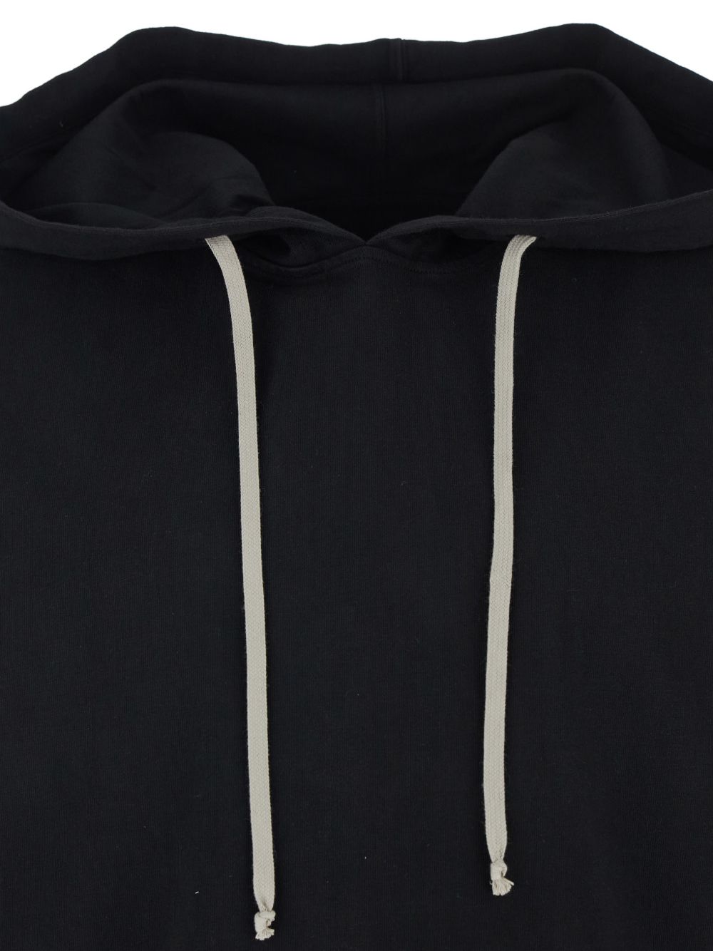 Gilet con cappuccio in nero Rick owens drkshdw - uomo 