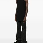 Canotta larga in nero Rick owens drkshdw - uomo 