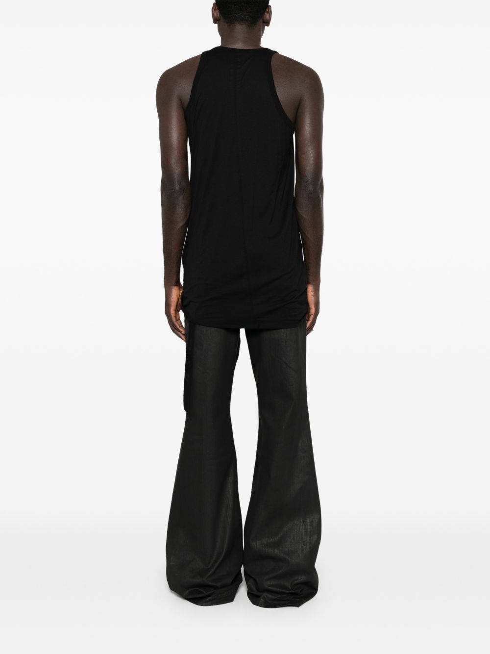 Canotta larga in nero Rick owens drkshdw - uomo 