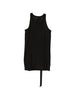 Canotta larga in nero Rick owens drkshdw - uomo