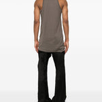 Canotta in cotone in grigio Rick owens drkshdw - uomo 