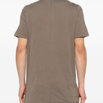 T-shirt con stampa grafica level in grigio Rick owens drkshdw - uomo 