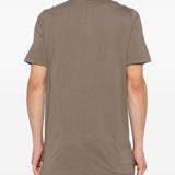 T-shirt con stampa grafica level in grigio Rick owens drkshdw - uomo 