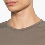T-shirt con stampa grafica level in grigio Rick owens drkshdw - uomo 