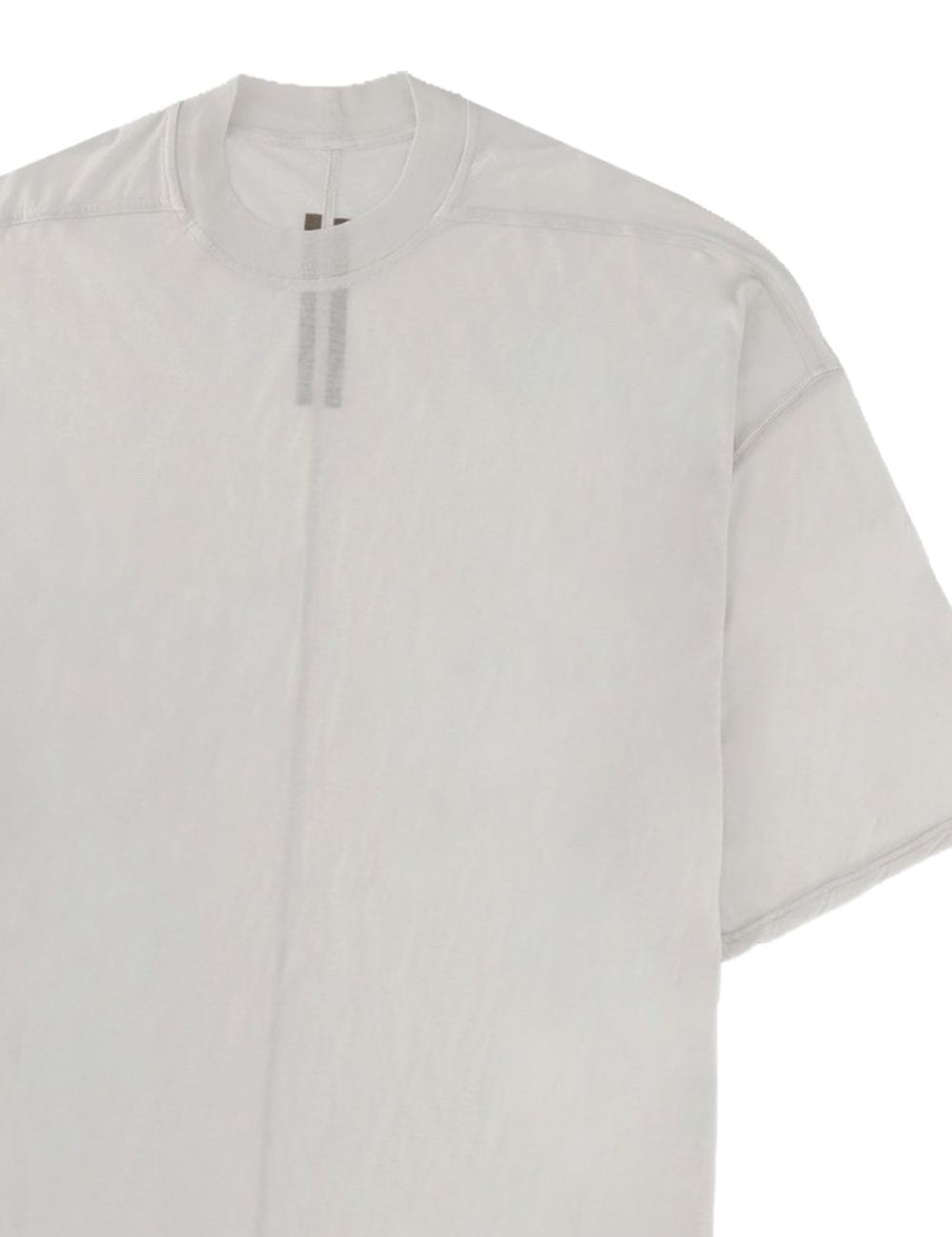 T-shirt a maniche corte in bianco Rick owens drkshdw - uomo 