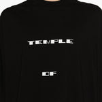 T-shirt con stampa Tommy in nero Rick owens drkshdw - uomo 