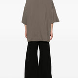 T-shirt con stampa Tommy in grigio Rick owens drkshdw - uomo 