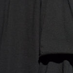 T-shirt con design a strati in nero Rick owens drkshdw - uomo 