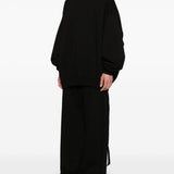 Felpa hun in nero Rick owens drkshdw - uomo 