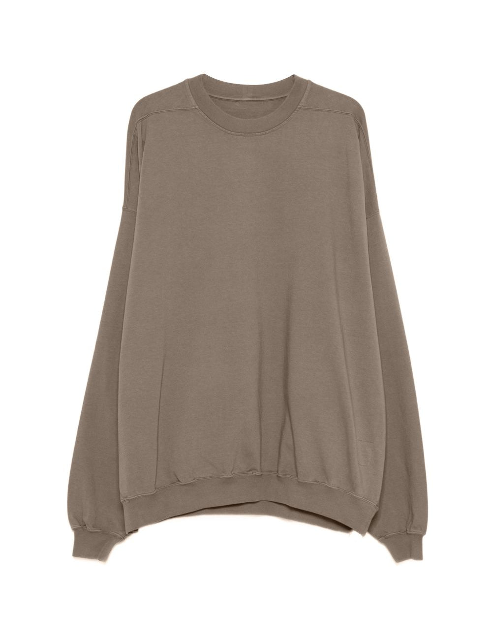 Felpa hun in grigio Rick owens drkshdw - uomo 