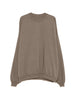 Felpa hun in grigio Rick owens drkshdw - uomo