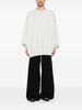 Felpa hun in bianco Rick owens drkshdw - uomo