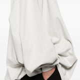 Felpa hun in bianco Rick owens drkshdw - uomo 