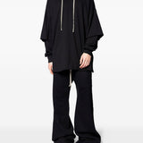 Maglione con cappuccio in nero Rick owens drkshdw - uomo 