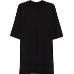 T-shirt girocollo in nero Rick owens drkshdw - uomo 
