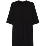 T-shirt girocollo in nero Rick owens drkshdw - uomo 