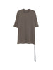 T-shirt Jumbo in grigio Rick owens drkshdw - uomo