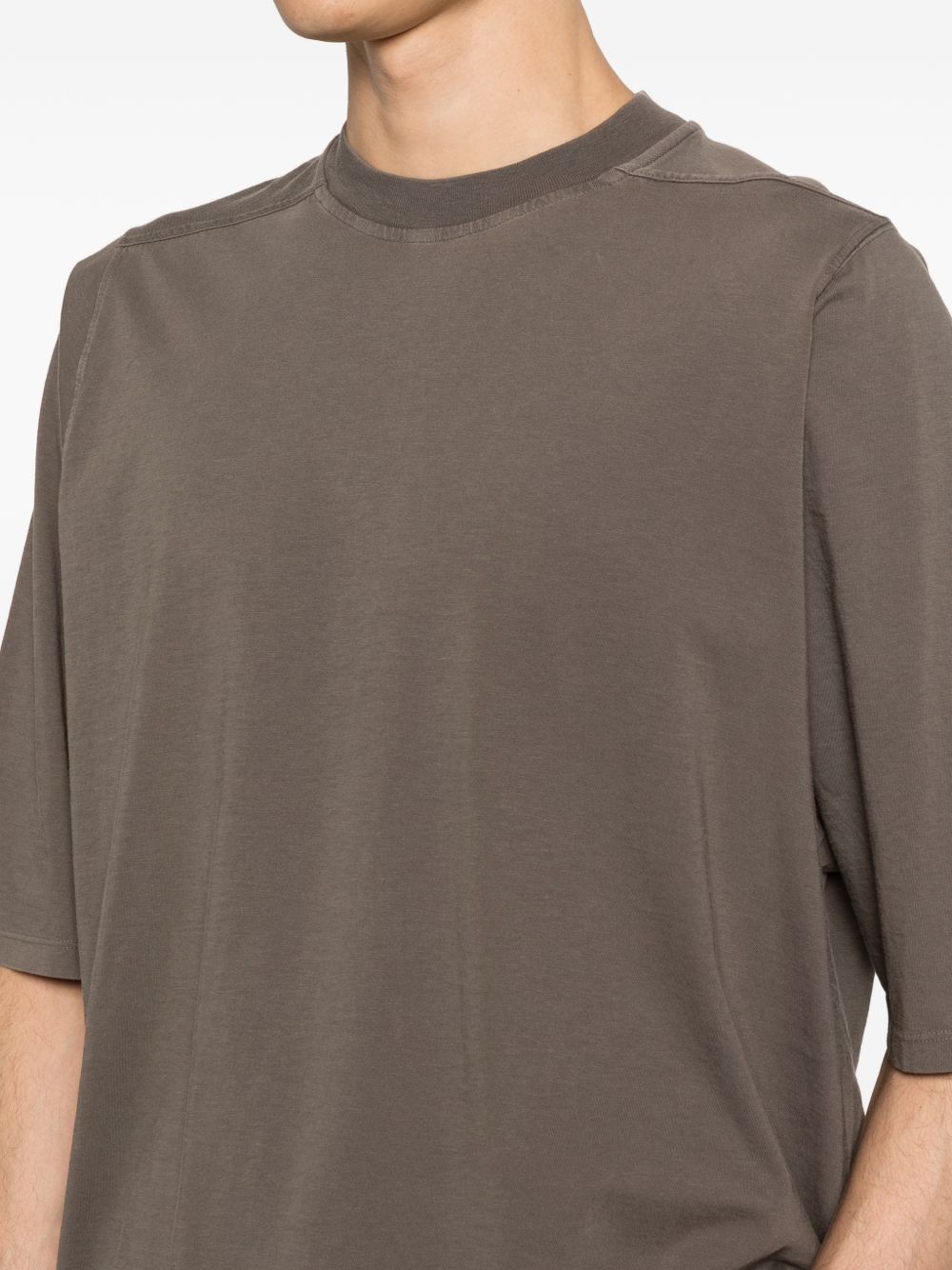 T-shirt Jumbo in grigio Rick owens drkshdw - uomo 