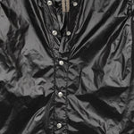 Camicia con bottoni larry in nero Rick owens drkshdw - uomo 