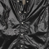 Camicia con bottoni larry in nero Rick owens drkshdw - uomo 