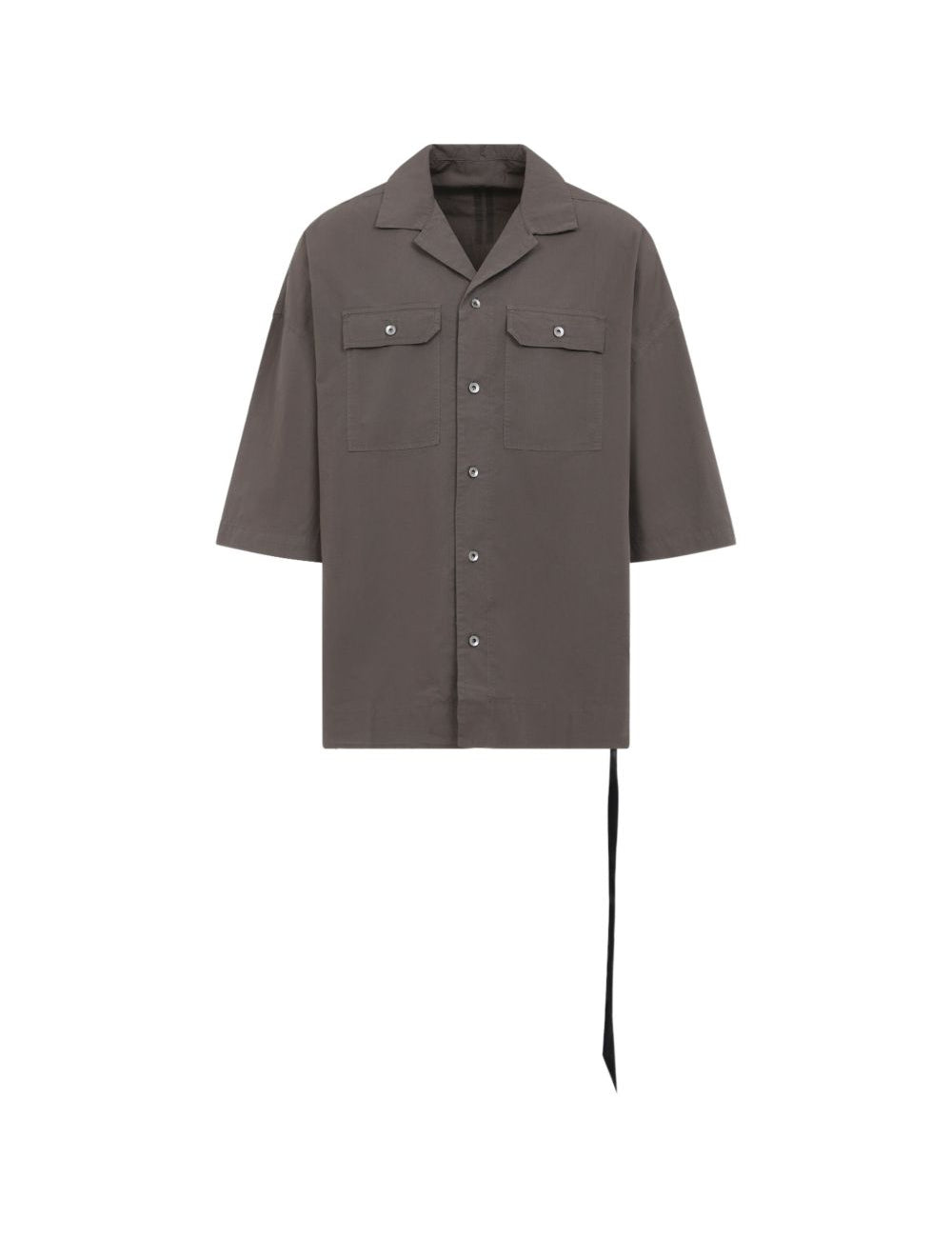 Camicia con tasche in grigio Rick owens drkshdw - uomo 