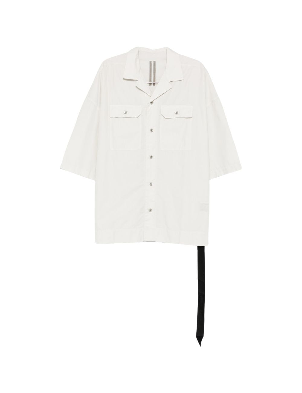 Camicia con tasche in beige Rick owens drkshdw - uomo 