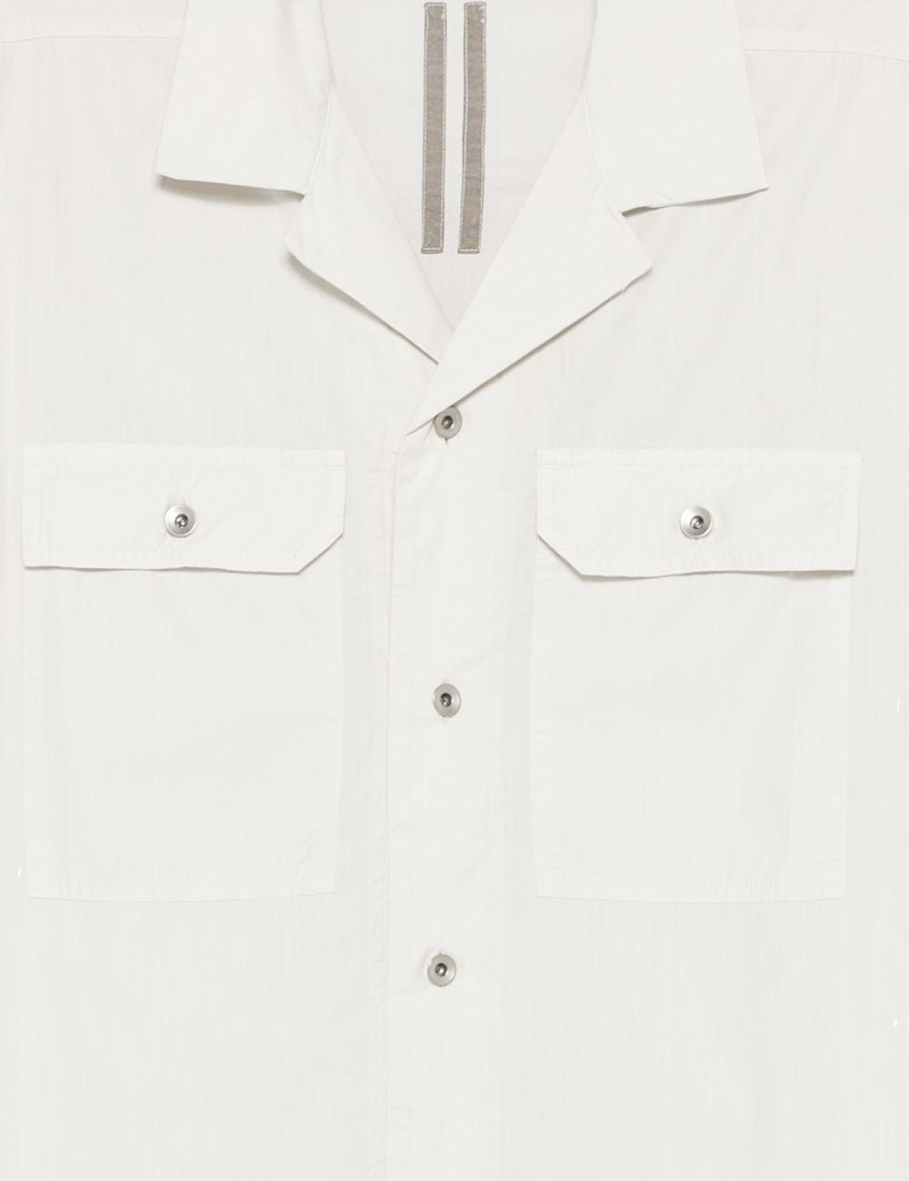 Camicia con tasche in beige Rick owens drkshdw - uomo 