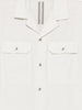 Rick Owens DRKSHDW men's beige shirt with pockets