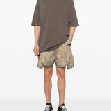 Pantaloncini sfilacciati Stefan in grigio Rick owens drkshdw - uomo 