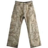 Jeans con tasche in grigio Rick owens drkshdw - uomo 