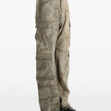 Jeans con tasche in grigio Rick owens drkshdw - uomo 