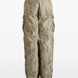 Jeans con tasche in grigio Rick owens drkshdw - uomo 