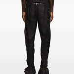 Jeans con zip in nero Rick owens drkshdw - uomo 