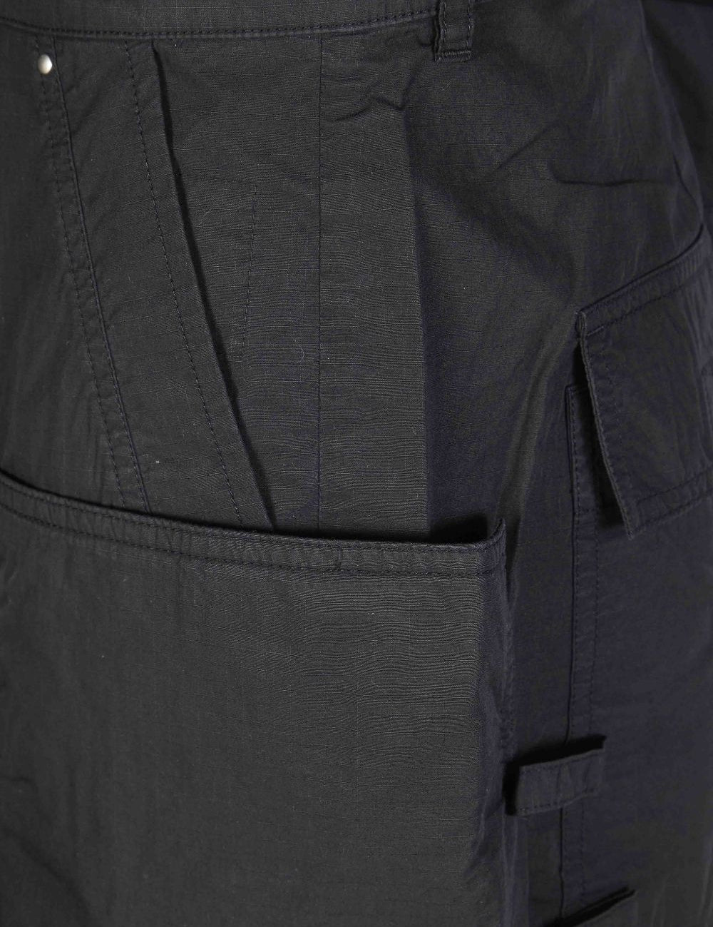 Pantaloni cargo stefan  in nero Rick owens drkshdw - uomo 
