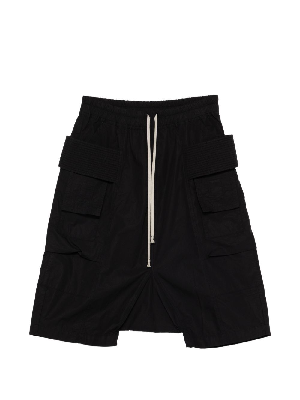 Shorts Creatch cargo con coulisse in nero Rick owens drkshdw - uomo 