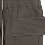 Shorts Creatch cargo con coulisse in grigio Rick owens drkshdw - uomo 