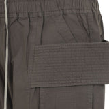 Shorts Creatch cargo con coulisse in grigio Rick owens drkshdw - uomo 