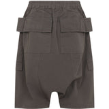 Shorts Creatch cargo con coulisse in grigio Rick owens drkshdw - uomo 