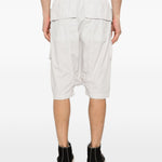 Shorts creatch cargo con coulisse in bianco Rick owens drkshdw - uomo 