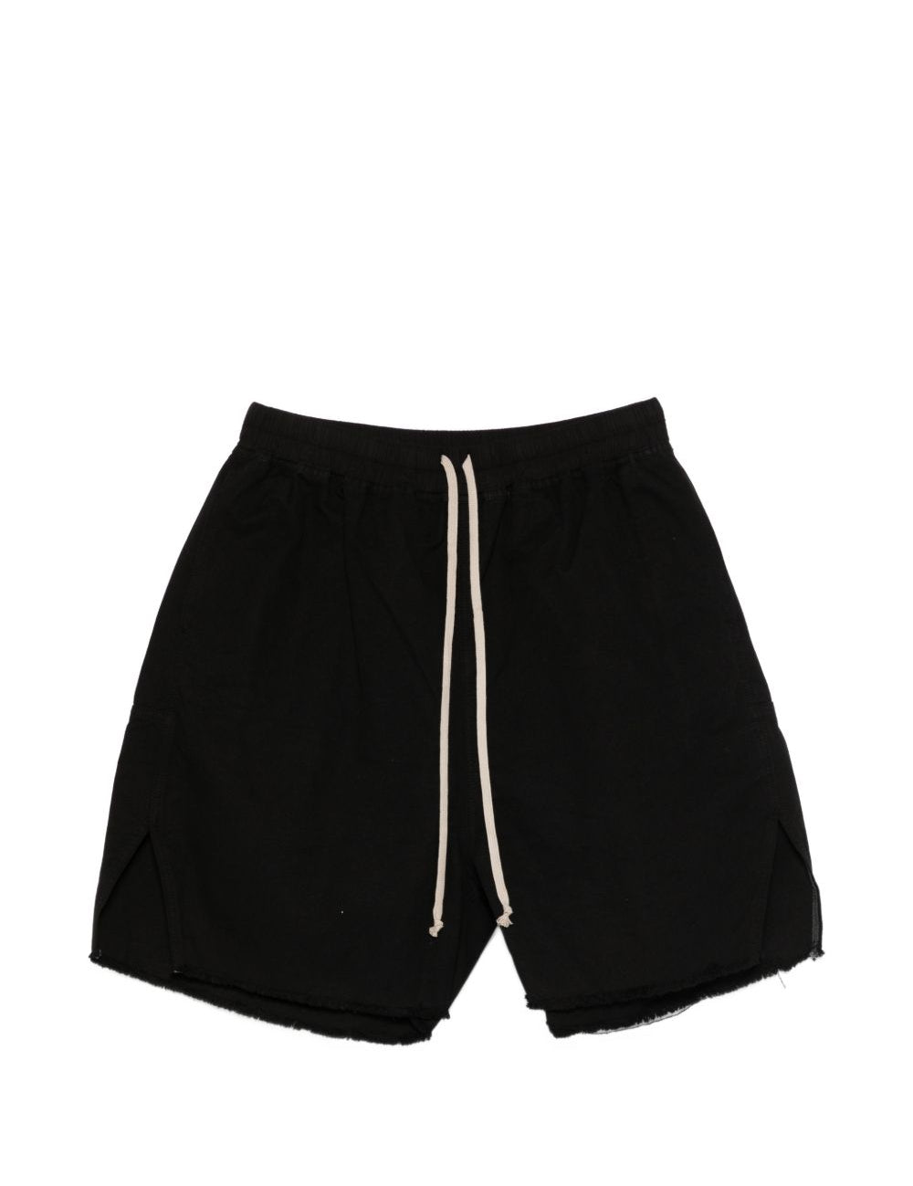Shorts con coulisse in nero Rick owens drkshdw - uomo 