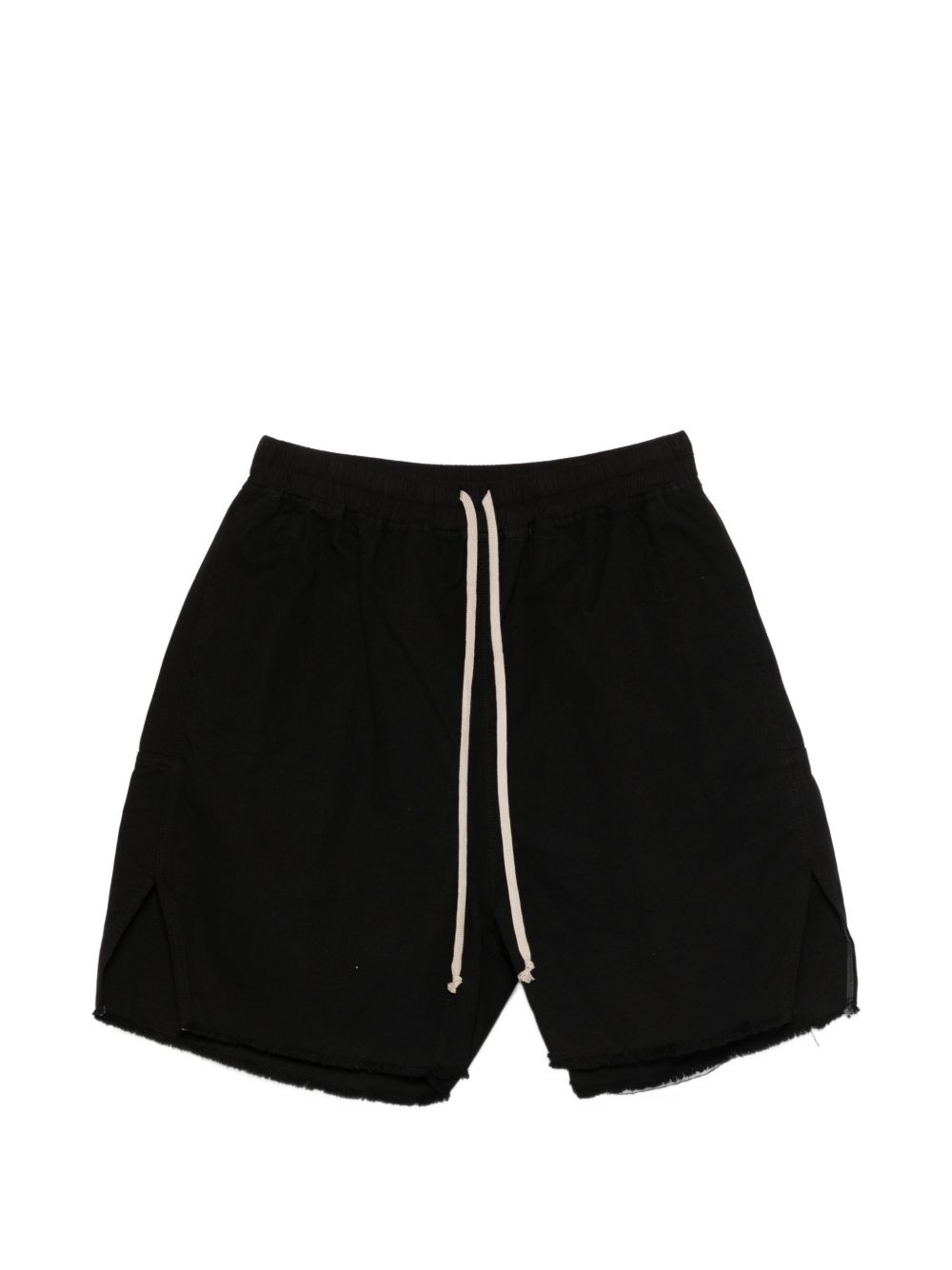 Shorts con coulisse in nero Rick owens drkshdw - uomo 