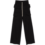 Pantaloni cargo in nero Rick owens drkshdw - uomo 