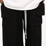Pantaloni cargo in nero Rick owens drkshdw - uomo 
