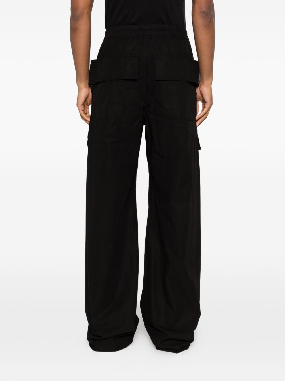 Pantaloni cargo in nero Rick owens drkshdw - uomo 