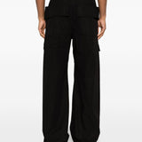 Pantaloni cargo in nero Rick owens drkshdw - uomo 